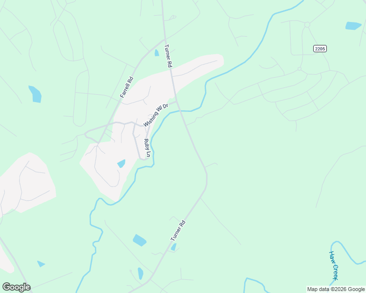 map of restaurants, bars, coffee shops, grocery stores, and more near 2303-2307 Turner Road in Mebane