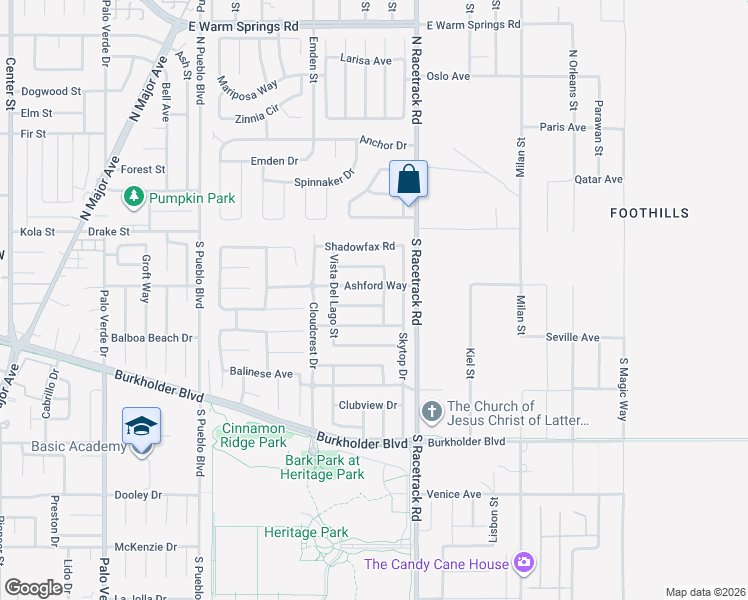 map of restaurants, bars, coffee shops, grocery stores, and more near 928 Strider Drive in Henderson
