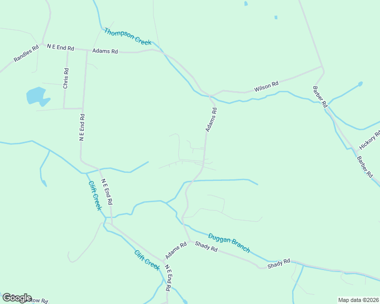 map of restaurants, bars, coffee shops, grocery stores, and more near 717 Adams Road in Strawberry Plains