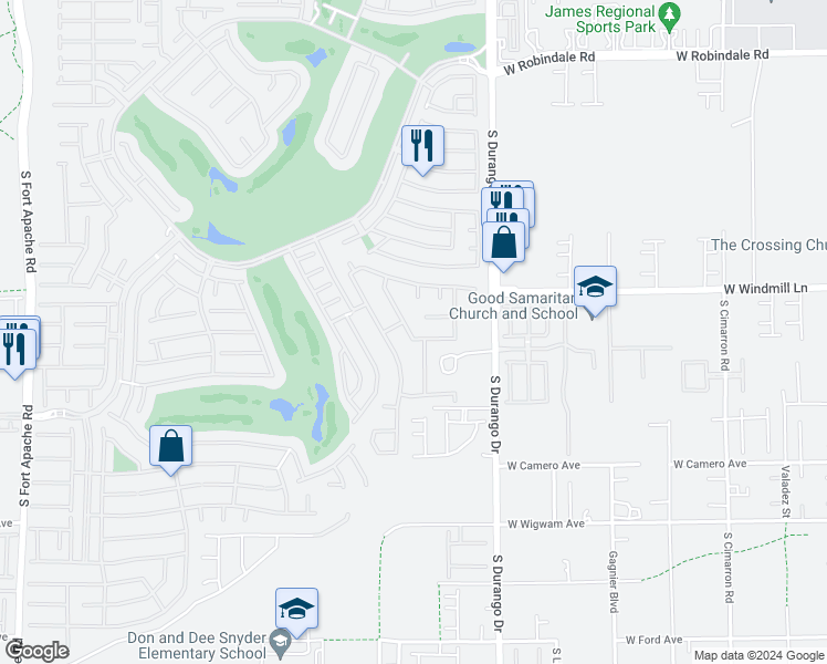 map of restaurants, bars, coffee shops, grocery stores, and more near 482 Dynacraft Street in Las Vegas