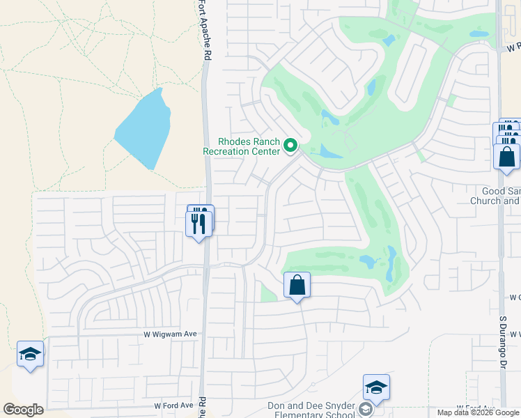 map of restaurants, bars, coffee shops, grocery stores, and more near 454 White Heart Road in Las Vegas