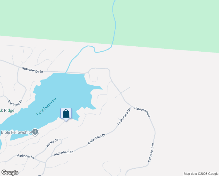 map of restaurants, bars, coffee shops, grocery stores, and more near 12 Milnor Terrace in Crossville