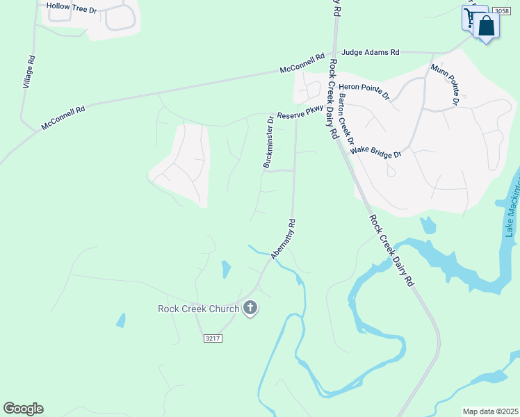 map of restaurants, bars, coffee shops, grocery stores, and more near 2015 Buckminster Drive in Whitsett