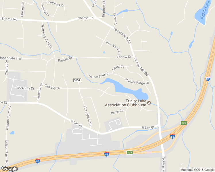 map of restaurants, bars, coffee shops, grocery stores, and more near 2204 Cabin Court in Greensboro