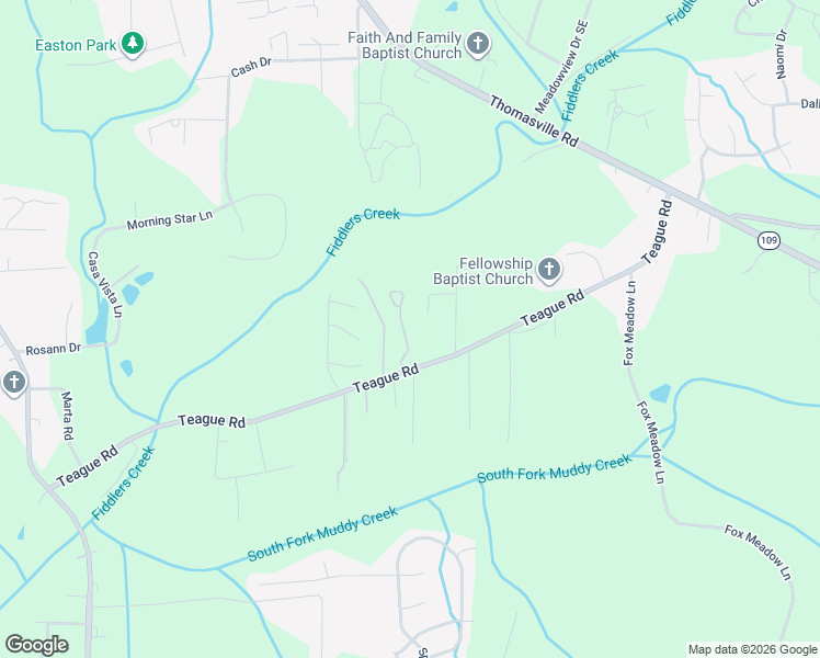 map of restaurants, bars, coffee shops, grocery stores, and more near 160 South Oak Court in Winston-Salem