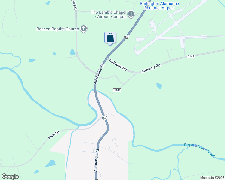 map of restaurants, bars, coffee shops, grocery stores, and more near 2843 Pine Trail Road in Burlington