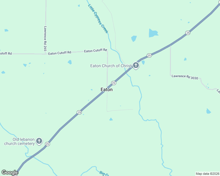 map of restaurants, bars, coffee shops, grocery stores, and more near 2842 Arkansas 25 in Powhatan