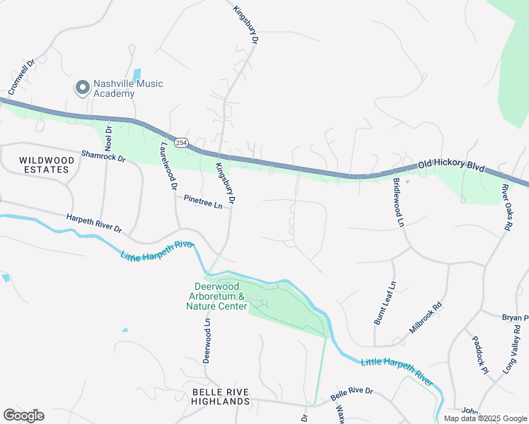 map of restaurants, bars, coffee shops, grocery stores, and more near 6315 Ascot Close in Brentwood