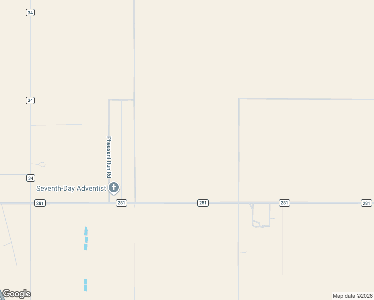 map of restaurants, bars, coffee shops, grocery stores, and more near 12030 County Road 34 in Dalhart