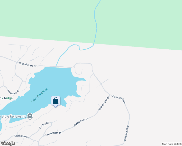 map of restaurants, bars, coffee shops, grocery stores, and more near 12 Milnor Terrace in Crossville