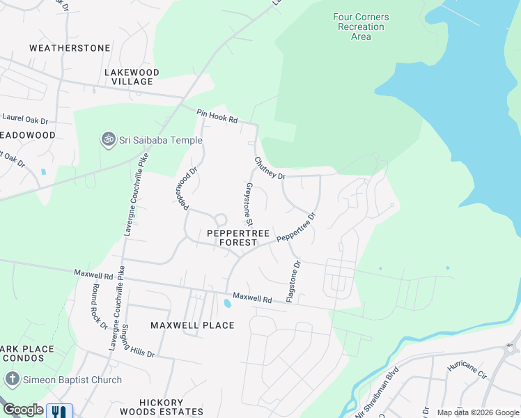 map of restaurants, bars, coffee shops, grocery stores, and more near 4737 Greystone Street in Nashville