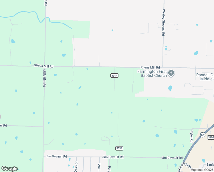 map of restaurants, bars, coffee shops, grocery stores, and more near 803 Rheas Mill Road in Farmington