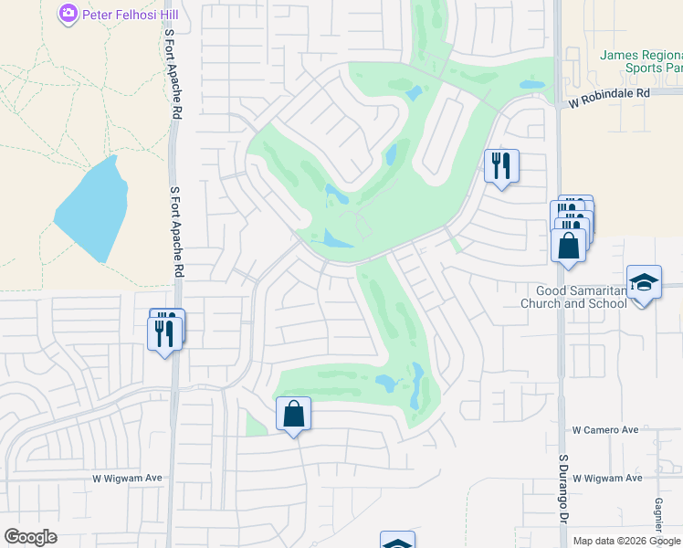 map of restaurants, bars, coffee shops, grocery stores, and more near 102 Sandy Bunker Lane in Las Vegas