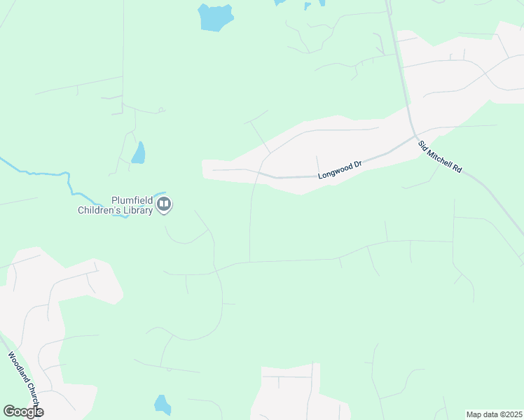 map of restaurants, bars, coffee shops, grocery stores, and more near 50 Woodcroft Drive in Youngsville