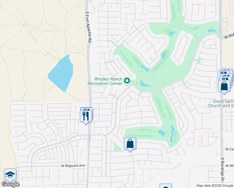 map of restaurants, bars, coffee shops, grocery stores, and more near 352 Cart Crossing Way in Las Vegas