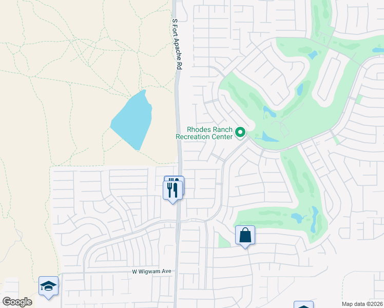 map of restaurants, bars, coffee shops, grocery stores, and more near 315 Ladies Tee Court in Las Vegas