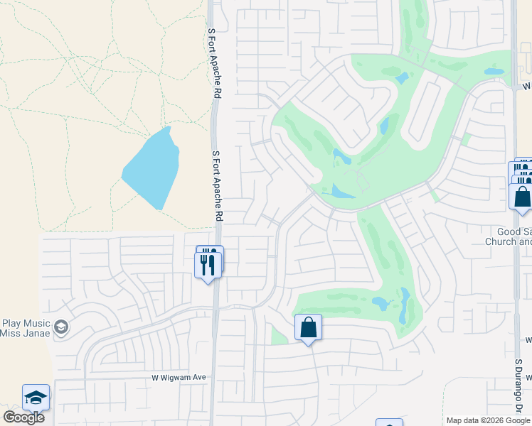 map of restaurants, bars, coffee shops, grocery stores, and more near 349 Dogleg Drive in Las Vegas
