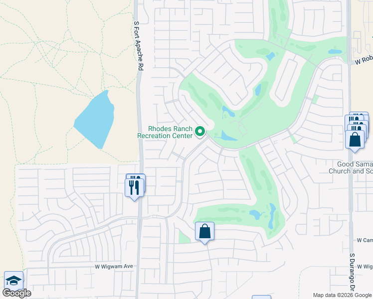 map of restaurants, bars, coffee shops, grocery stores, and more near 334 Cart Crossing Way in Las Vegas