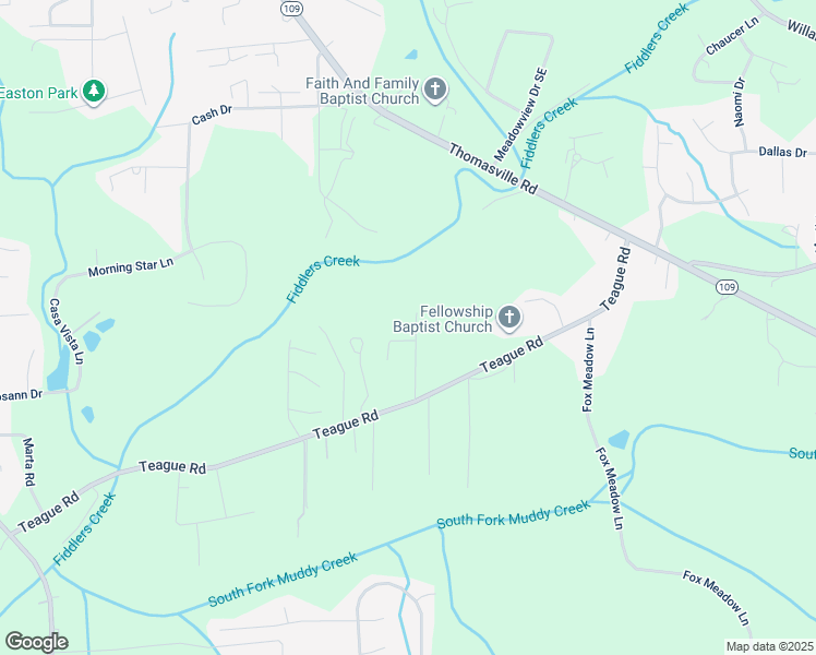 map of restaurants, bars, coffee shops, grocery stores, and more near 136 Southoak Drive in Winston-Salem