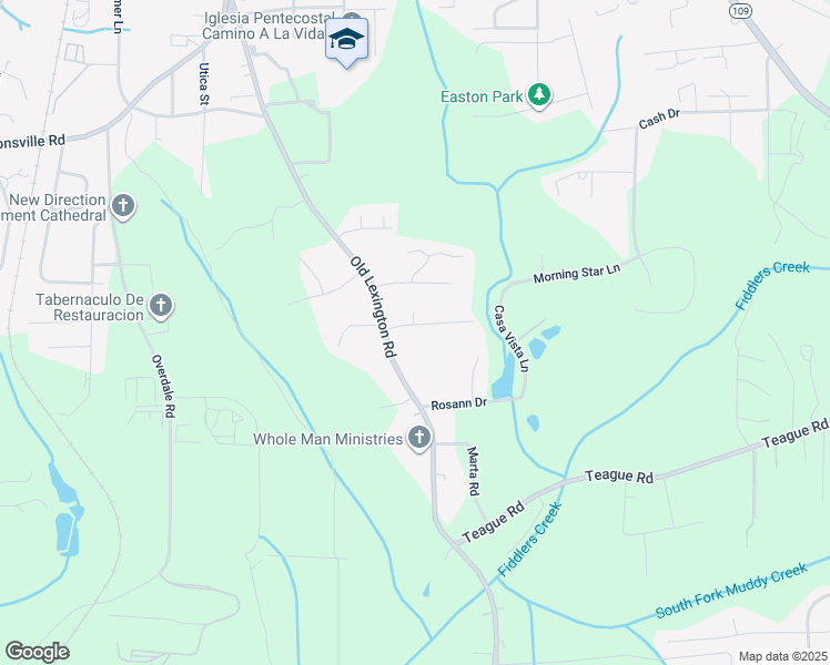 map of restaurants, bars, coffee shops, grocery stores, and more near 614 Hillhaven Drive in Winston-Salem