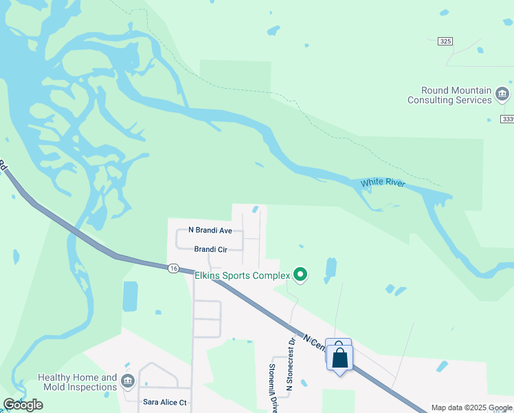 map of restaurants, bars, coffee shops, grocery stores, and more near 2895 Jessica Place in Fayetteville