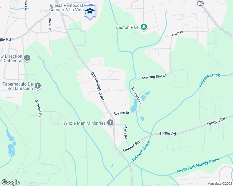 map of restaurants, bars, coffee shops, grocery stores, and more near 626 Hillhaven Drive in Winston-Salem