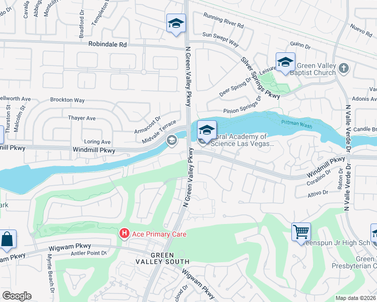 map of restaurants, bars, coffee shops, grocery stores, and more near in Henderson