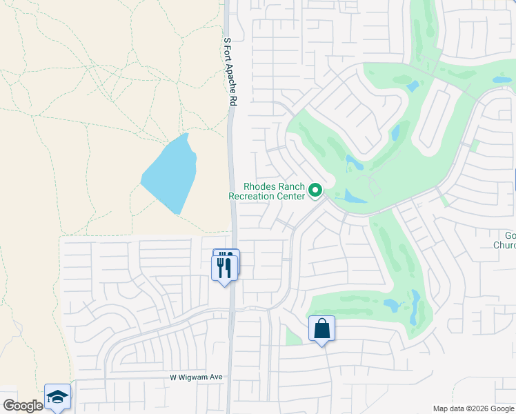 map of restaurants, bars, coffee shops, grocery stores, and more near 317 Fringe Ruff Drive in Las Vegas