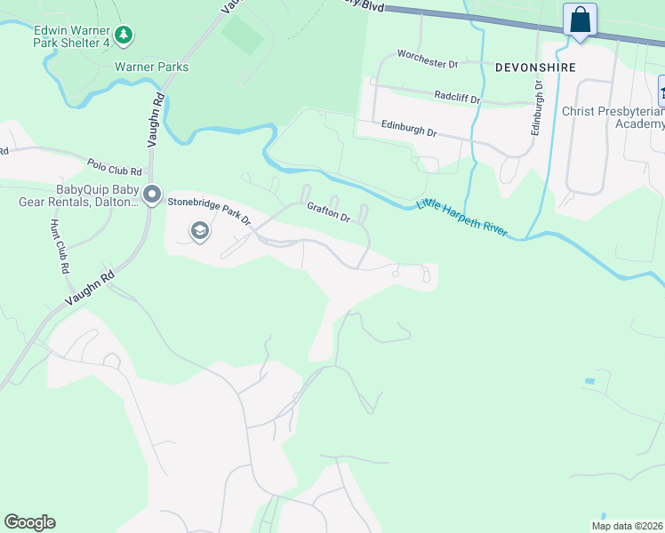 map of restaurants, bars, coffee shops, grocery stores, and more near 1111 Stonebridge Park Drive in Franklin