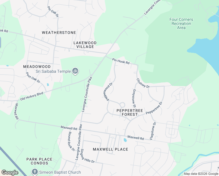 map of restaurants, bars, coffee shops, grocery stores, and more near 4009 Pepperwood Drive in Nashville