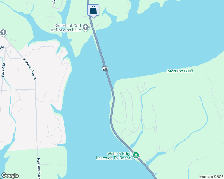 map of restaurants, bars, coffee shops, grocery stores, and more near 1500 Tennessee 32 in Newport