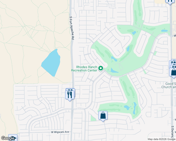 map of restaurants, bars, coffee shops, grocery stores, and more near 299 Dogleg Drive in Las Vegas