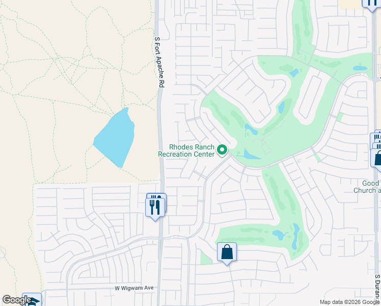 map of restaurants, bars, coffee shops, grocery stores, and more near 349 Dogleg Drive in Las Vegas