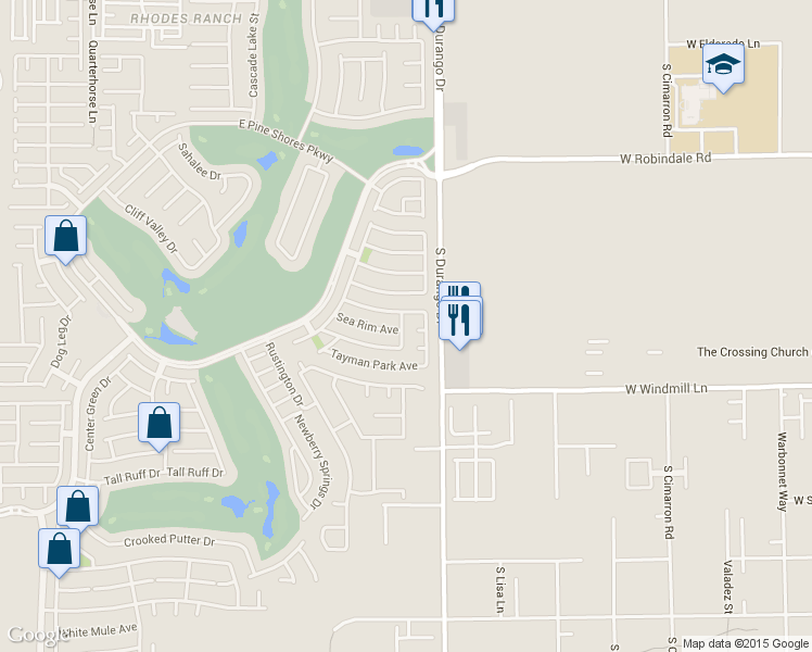 map of restaurants, bars, coffee shops, grocery stores, and more near 316 Blackstone River Avenue in Las Vegas