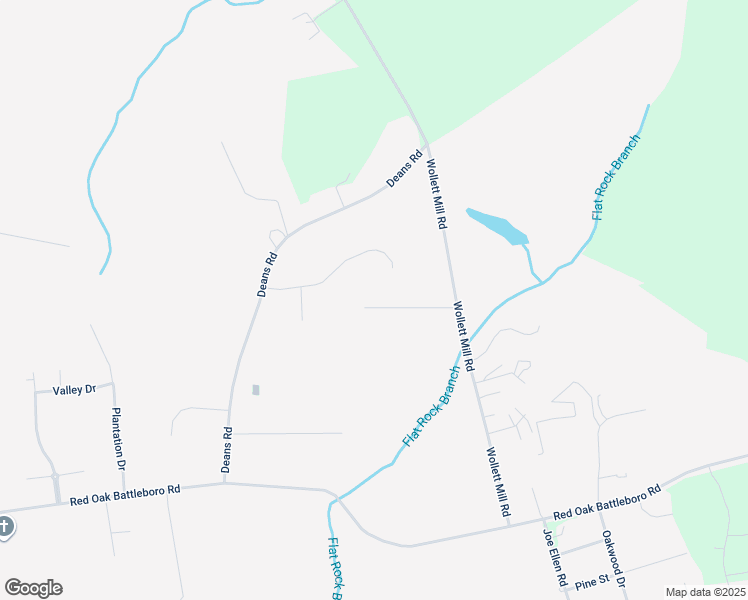 map of restaurants, bars, coffee shops, grocery stores, and more near 3936 McKinney Road in Red Oak