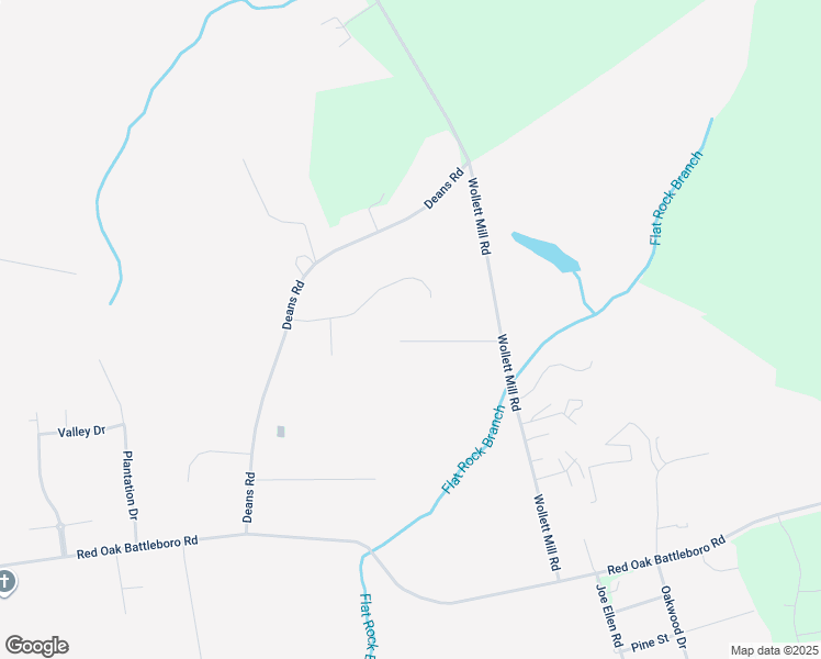 map of restaurants, bars, coffee shops, grocery stores, and more near 3936 McKinney Road in Red Oak