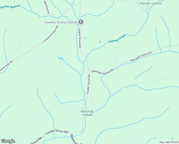 map of restaurants, bars, coffee shops, grocery stores, and more near 1700 Fowler Grove Road in Bybee