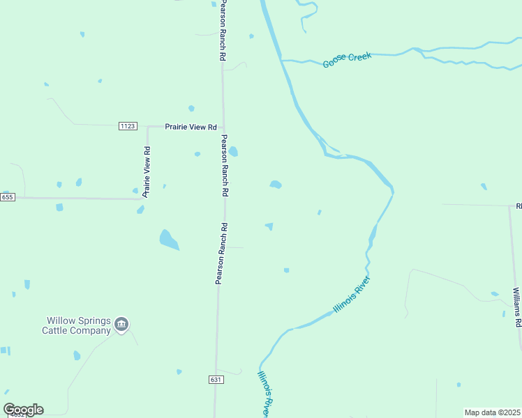 map of restaurants, bars, coffee shops, grocery stores, and more near 13102 Pearson Ranch Road in Prairie Grove