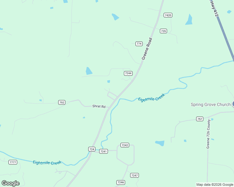 map of restaurants, bars, coffee shops, grocery stores, and more near 1816 Gr 724 Road in Paragould