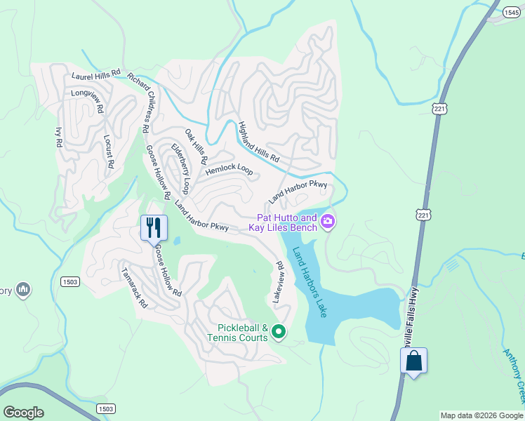 map of restaurants, bars, coffee shops, grocery stores, and more near 70 Holly Loop in Newland
