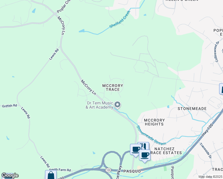 map of restaurants, bars, coffee shops, grocery stores, and more near 716 Wabash Place in Nashville