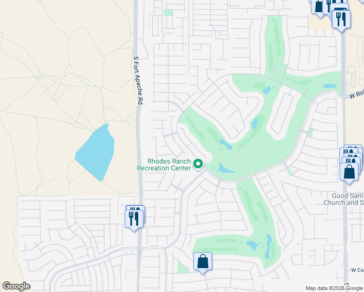 map of restaurants, bars, coffee shops, grocery stores, and more near 224 Wicked Wedge Way in Las Vegas