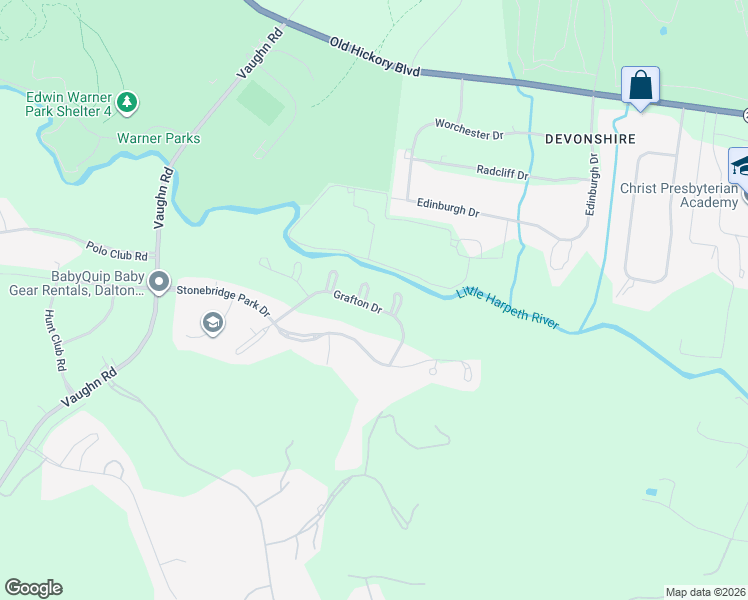 map of restaurants, bars, coffee shops, grocery stores, and more near 712 Thomas Glen Circle in Franklin