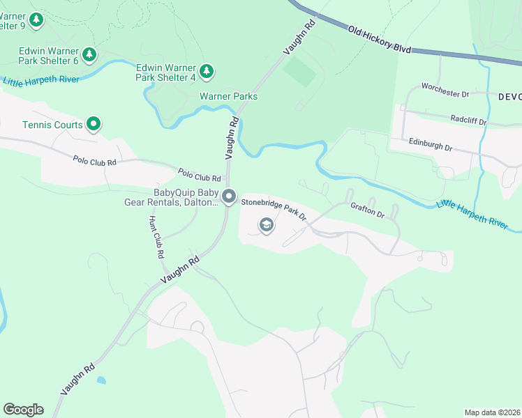 map of restaurants, bars, coffee shops, grocery stores, and more near 1023 Stonebridge Park Dr in Franklin