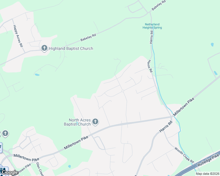 map of restaurants, bars, coffee shops, grocery stores, and more near 6024 Hollow View Lane in Knoxville