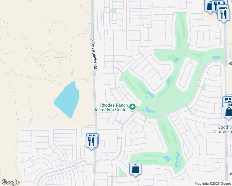 map of restaurants, bars, coffee shops, grocery stores, and more near 187 Wicked Wedge Way in Las Vegas