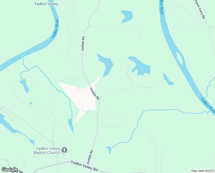 map of restaurants, bars, coffee shops, grocery stores, and more near 349 Griffith Road in Advance