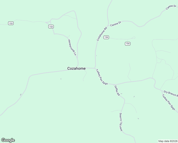 map of restaurants, bars, coffee shops, grocery stores, and more near 3321 Cozahome Road in Harriet