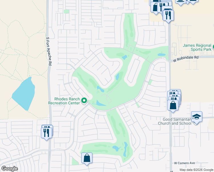 map of restaurants, bars, coffee shops, grocery stores, and more near 241 Royal Wood Court in Las Vegas