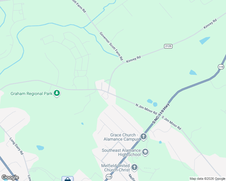 map of restaurants, bars, coffee shops, grocery stores, and more near 1801-1999 Kimrey Rd in Haw River